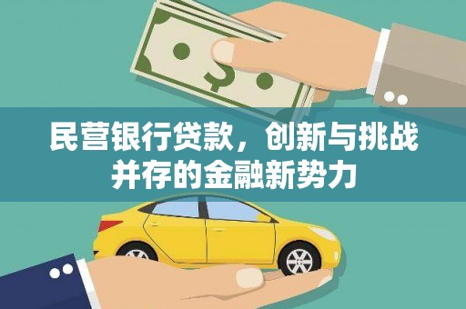 北斗民营银行贷款，创新与挑战并存的金融新势力
