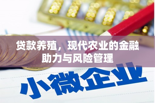 北斗贷款养殖，现代农业的金融助力与风险管理