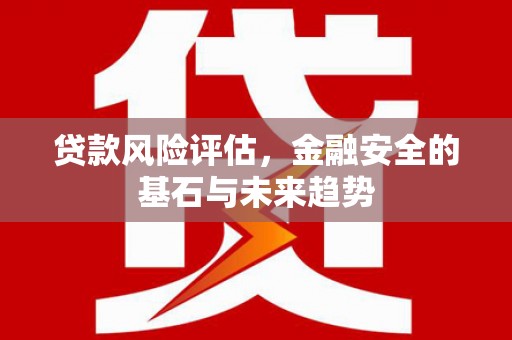 北斗贷款风险评估，金融安全的基石与未来趋势
