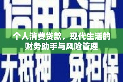 北斗个人消费贷款，现代生活的财务助手与风险管理