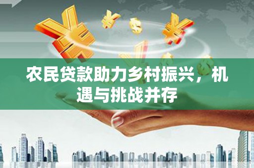 北斗农民贷款助力乡村振兴，机遇与挑战并存