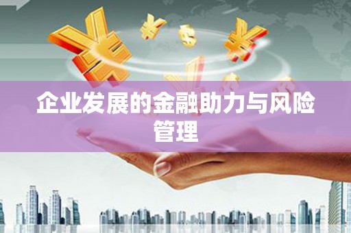 北斗企业发展的金融助力与风险管理
