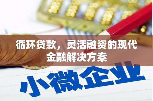 北斗循环贷款，灵活融资的现代金融解决方案