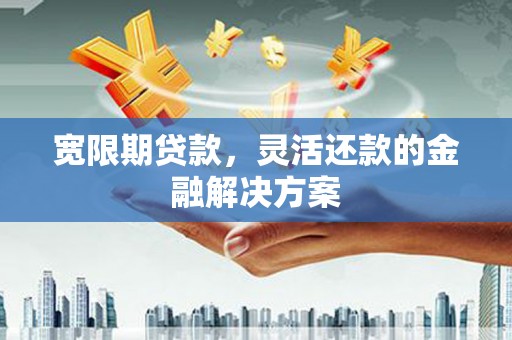 北斗宽限期贷款，灵活还款的金融解决方案