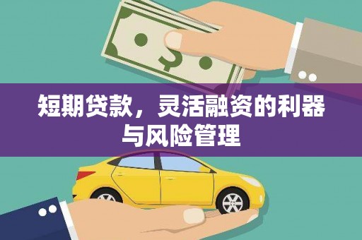 北斗短期贷款，灵活融资的利器与风险管理