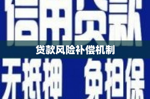 北斗贷款风险补偿机制