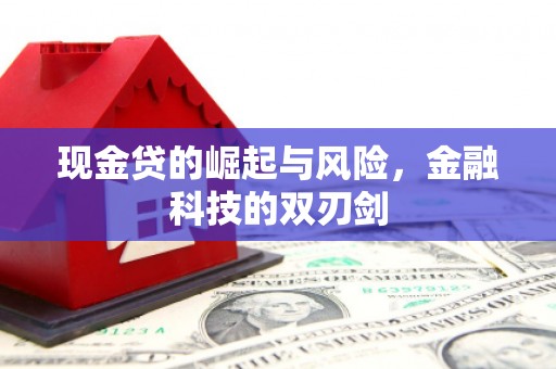 北斗现金贷的崛起与风险，金融科技的双刃剑