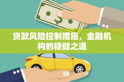 北斗贷款风险控制措施，金融机构的稳健之道