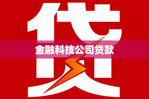 北斗金融科技公司贷款