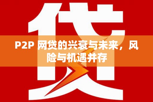 北斗P2P 网贷的兴衰与未来，风险与机遇并存
