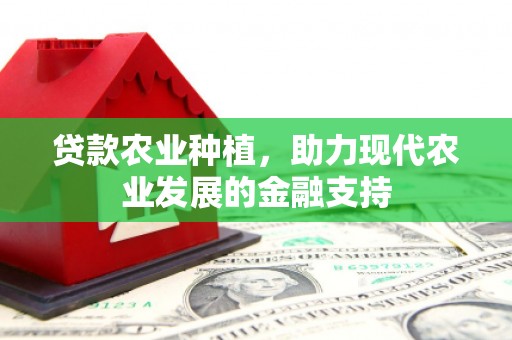北斗贷款农业种植，助力现代农业发展的金融支持